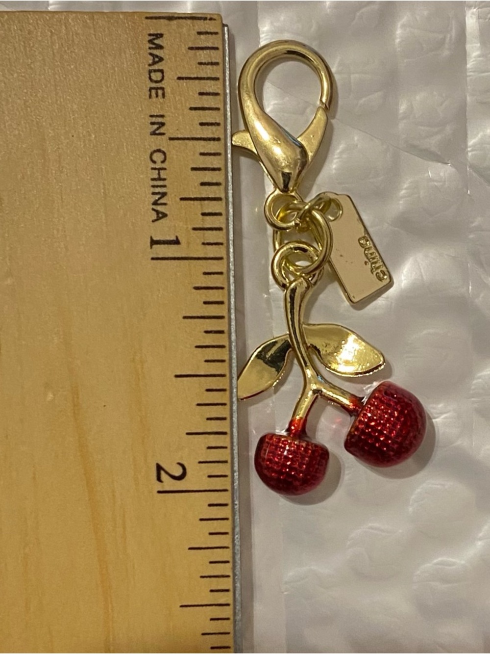 Red Cherry Keychain - Picture 5 of 5